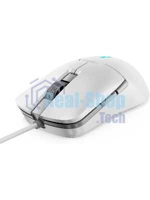 Мышь проводная Lenovo Legion M300s белый, 8000 dpi, USB, кнопки - 6