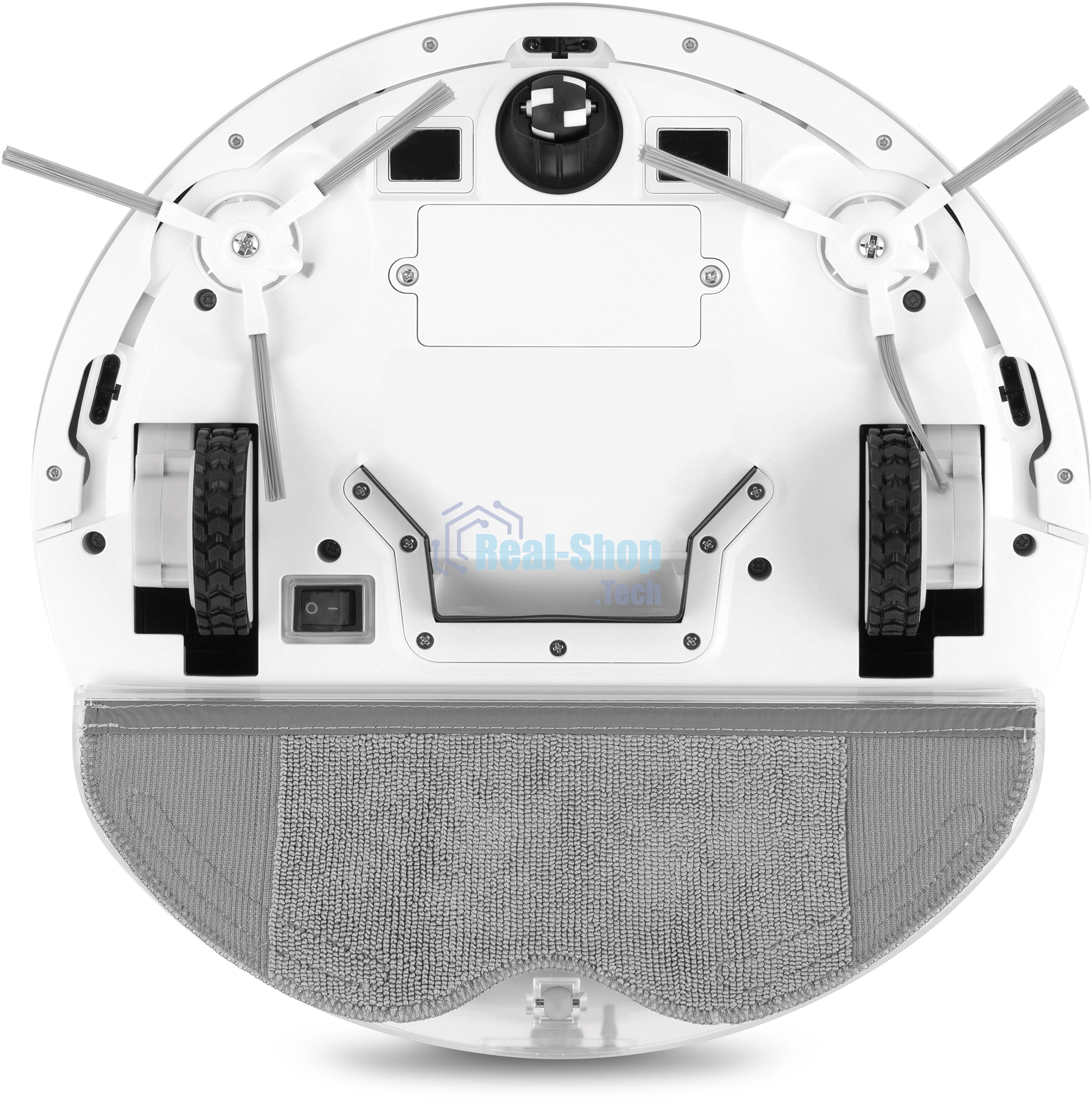 Робот-пылесос Vitek VT-1807 белый, 2500 мAч Li-Ion, уборка сухая/влажная, пылесборник контейнер 0.45 л