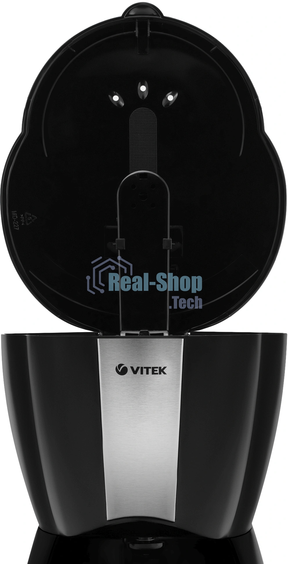 Кофеварка капельная Vitek VT-1503 черный, исп. кофе - молотый, 1.2 л, 900 Вт.