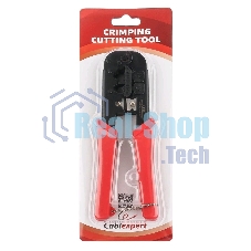 Монтажный инcтрумент Gembird T-568 Универсальные клещи для обжима и разделки кабеля RJ-11 (6p4c/6p2c), RJ-12 (6p6c), RJ-45 (8p8c) 