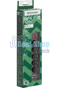 Сетевой фильтр Defender 3M DFS 753 5OUTL.