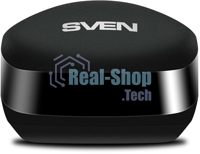 Мышь беспроводная SVEN RX-260W черный, 1600 dpi, радиоканал, USB, кнопки - 4