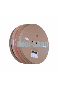 Термоусаживаемая трубка Rexant 6,0/3,0 мм, красная (бухта 100 м)