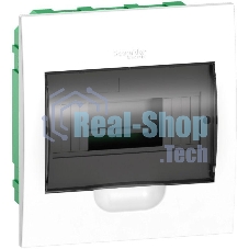 Бокс СП EASY9 встраив. с прозрачной дверью 1ряд 8мод. SchE