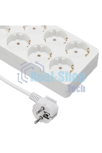 Сетевой фильтр Buro 800SH-3-W 3 м (8 розеток) белый (коробка)