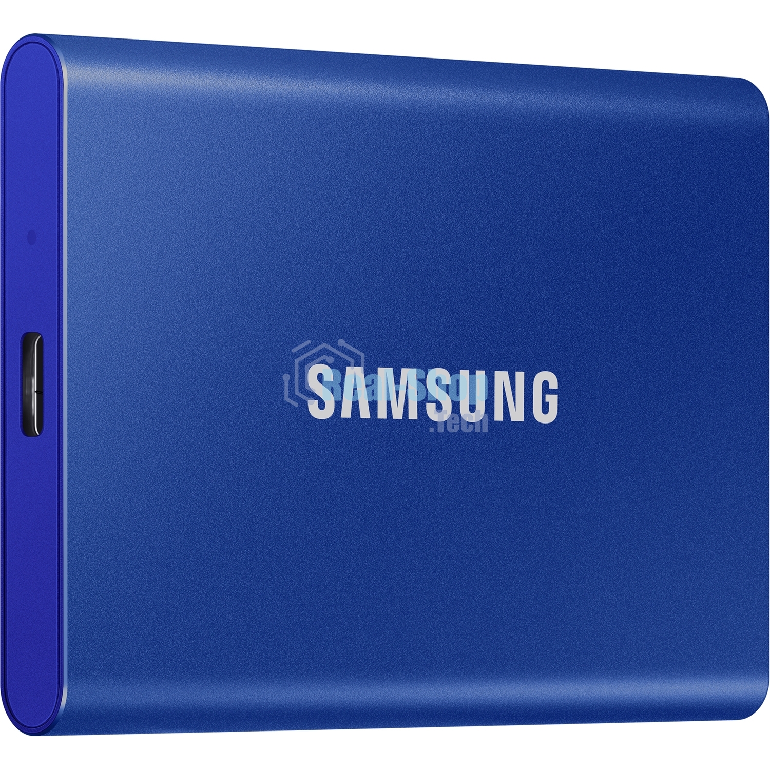 Внешний SSD Samsung T7, 1TB, USB 3.2 Gen 2 Type-C, R/W 1050/1000, синий