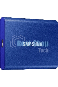 Внешний SSD Samsung T7, 1TB, USB 3.2 Gen 2 Type-C, R/W 1050/1000, синий