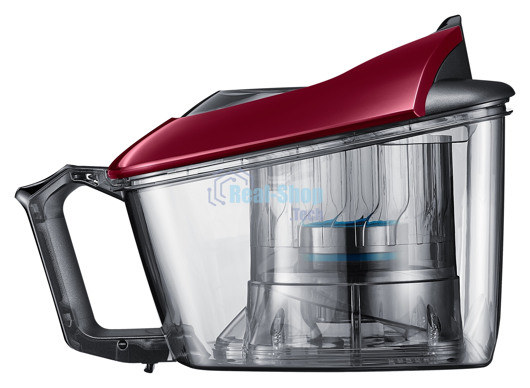 Пылесос Samsung VC18M31A0HP бордовый/черный, 380/1800 Вт, уборка сухая, пылесборник контейнер 2 л