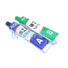 Клей двухкомпонентный (жидкая сварка) Kafuter K-9119 серебристый 65 грамм