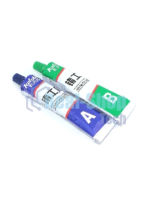 Клей двухкомпонентный (жидкая сварка) Kafuter K-9119 серебристый 65 грамм