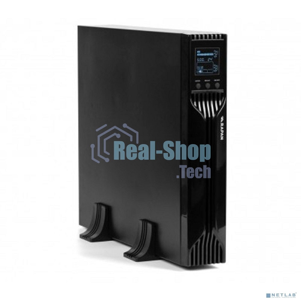Источник бесперебойного питания ИБП Бастион RAPAN-UPS 2000 RACK+4x9Ah (1400 Вт, Line-interactive, встроенные АКБ 4 шт.x 9Ah) 8959
