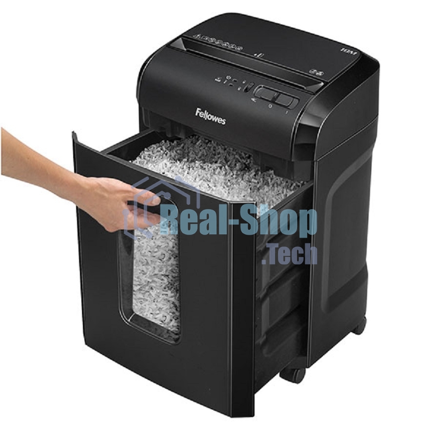 Шредер Fellowes Powershred 10M FS-4630601 DIN P-5, 2х15мм, 10лст., 19лтр., Safety Lock, с микрорезкой