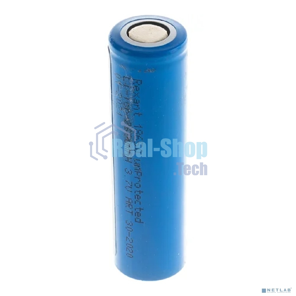 Портативный аккумулятор 18650 protected с защитой Li-ion 2800 mAH 3.7 В Rexant