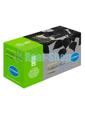 Картридж лазерный Cactus CS-Q7582A желтый (6000 стр.) для HP Color LaserJet CP3505/3800