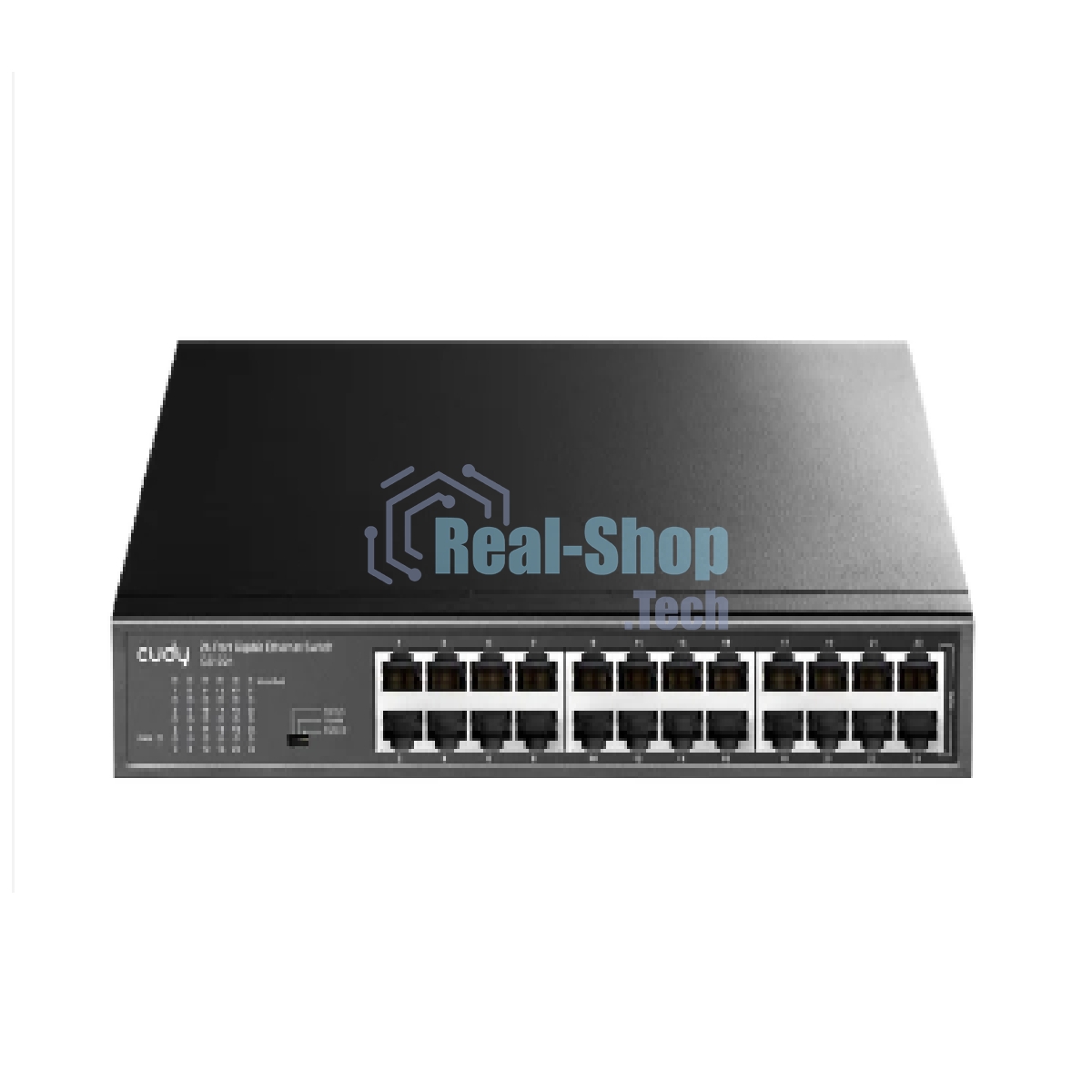 Коммутатор 24-Port 10/100 Mbps Switch, 24 10/100 Mbps RJ45 Ports, Switch/VLAN/Extend working mode DIP switch, Rack-mountable Steel Case, Power Saving, Plug & Play, Rack-Mount kits included