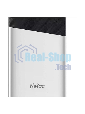 Внешний SSD Netac Z6S 480Gb USB 3.2 Gen 2 Type-C External SSD, R/W up to 550MB/480Mb/s,with USB-C to USB-A cable and USB-A to USB-C adapter