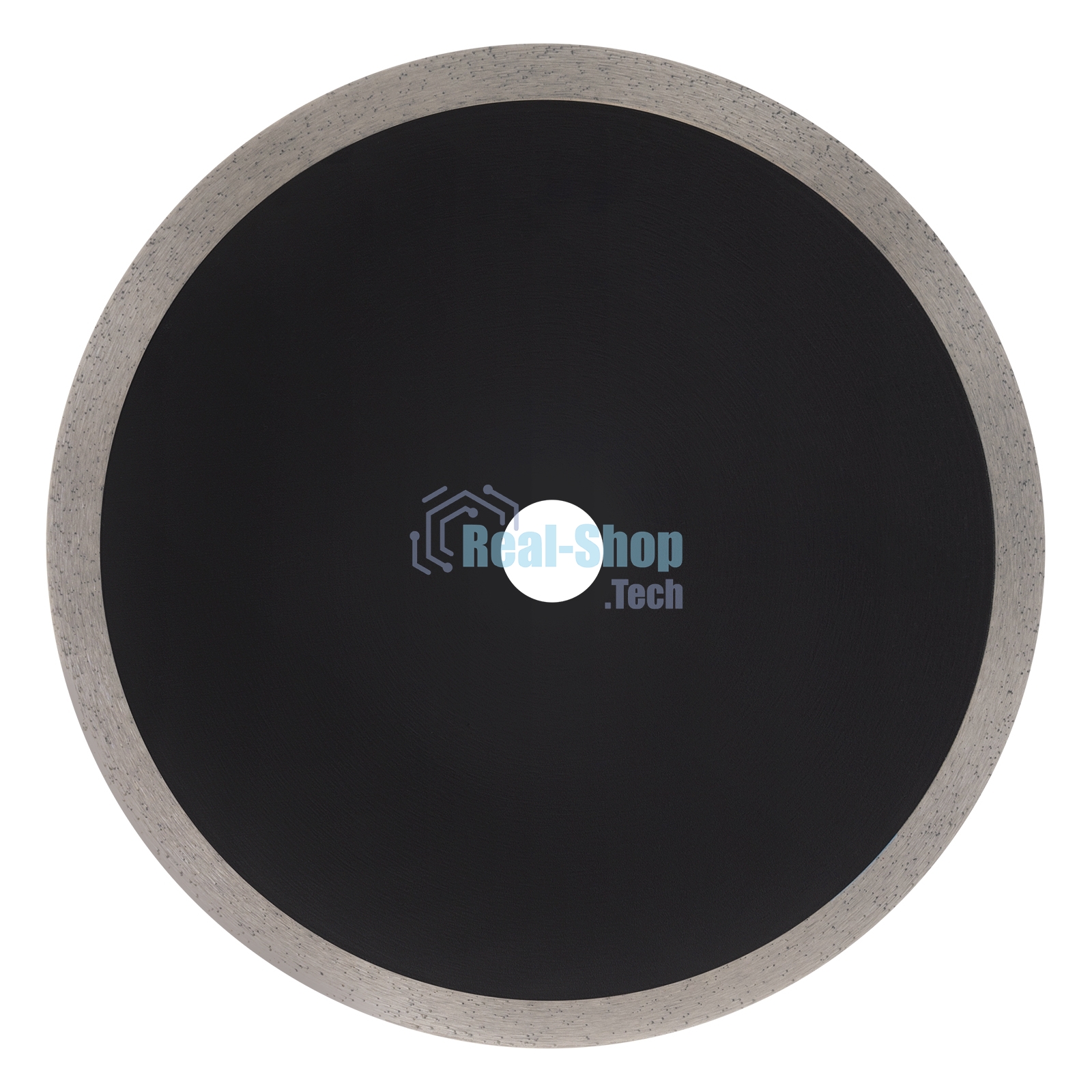 Диск алмазный отрезной Denzel ф230 х 22,2 мм, Сплошной, мокрое резание, HWD92