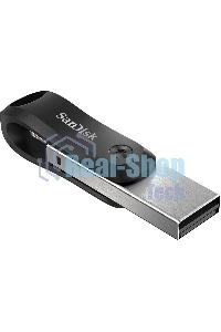 Флешка USB SanDisk IX60N iXpand Go (SDIX60N-064G-GN6NN), 64Gb, USB 3.0/Lightning, R/W 150/70, черный/серебристый
