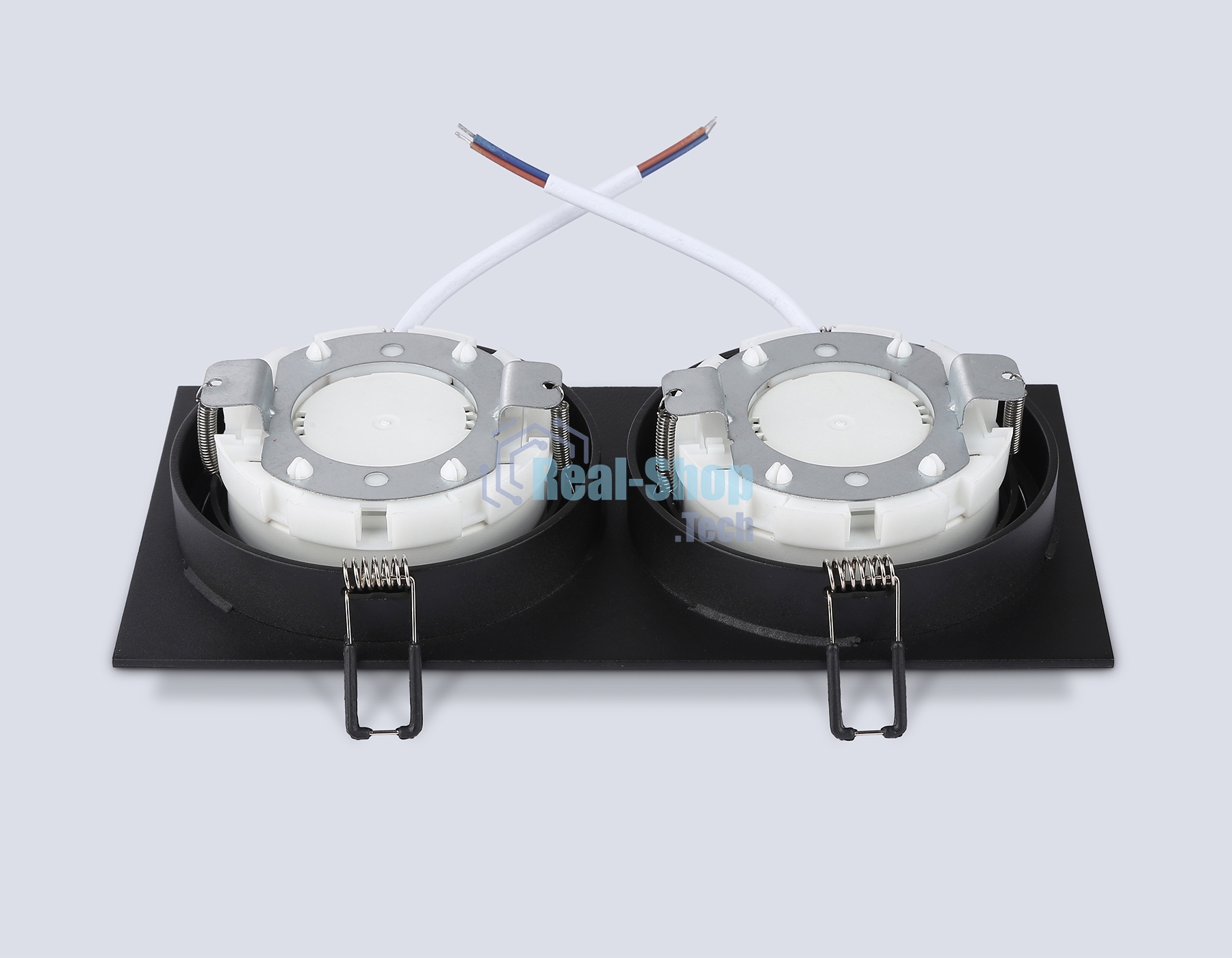 Светильник Ambrella light TN51827/2 BK черный GX53/2 max 15W 215*110*39