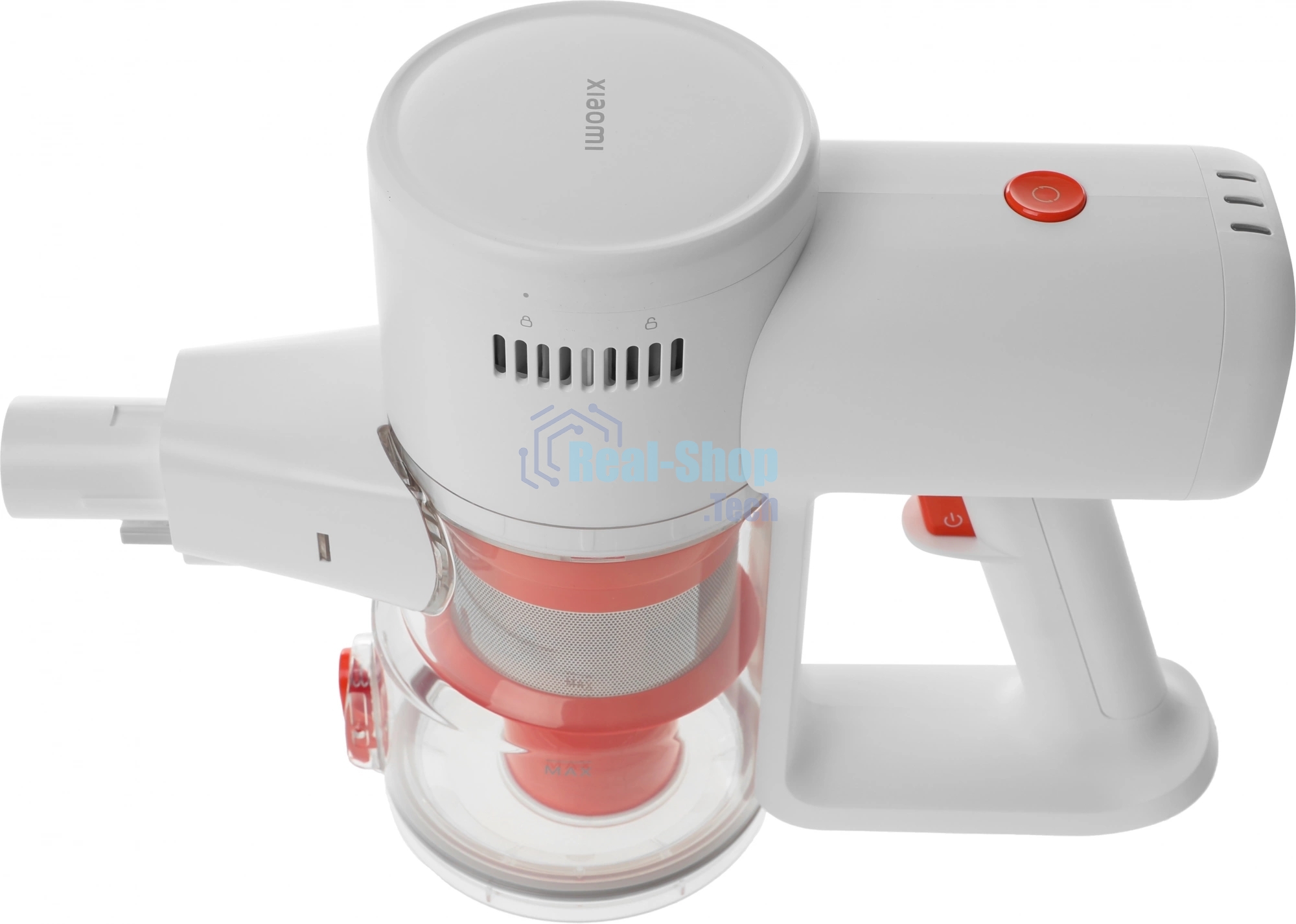 Пылесос вертикальный Xiaomi Vacuum Cleaner G20 Lite EU белый/оранжевый, питание от аккумулятора, 215 Вт, уборка сухая, пылесборник 0.5 л