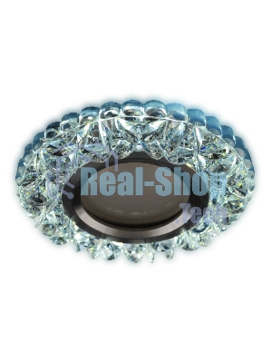 Светильник Hiper Светильник встраиваемый прозрачный H071-1 MR16+3Вт LED Диаметр 9,5 см LED + GU5.3