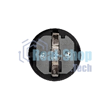 Вилка Rexant прямая влагозащищенная, с/з, 16 А, IP44 каучук