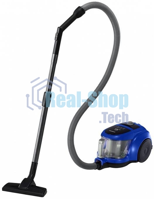 Пылесос Samsung VCC4520S36 синий/черный, 350/1600 Вт, уборка сухая, пылесборник контейнер 1.3 л