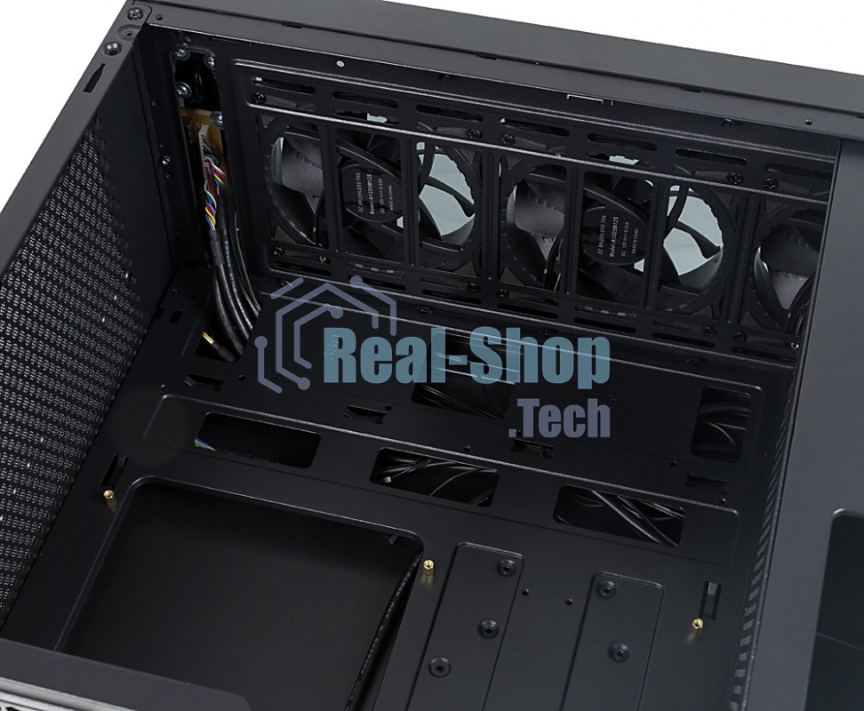 Компьютерный корпус Aerocool/Formula F-3401 (V1) черный без БП ATX 3x120мм 2xUSB 2.0 1xUSB 3.0 audio bott PSU