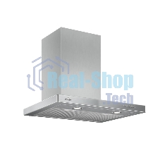 Вытяжка каминная Elikor Квадра 60Н-430-К3Д нержавеющая сталь, 60 см, 430 куб. м/ч, 54 дБ
