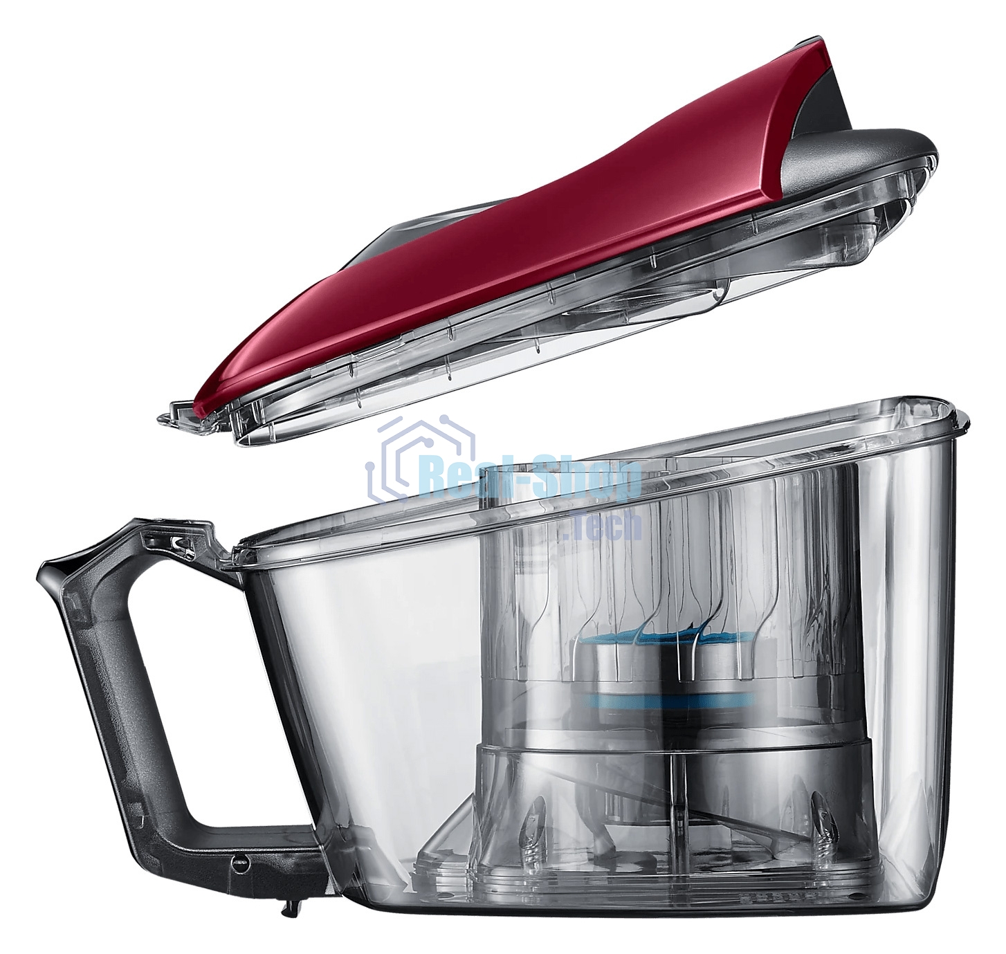 Пылесос Samsung VC18M31A0HP бордовый/черный, 380/1800 Вт, уборка сухая, пылесборник контейнер 2 л