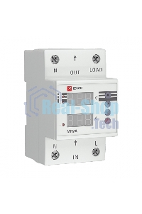 Реле напряжения и тока с дисплеем MRVA 25A EKF PROxima MRVA-25A
