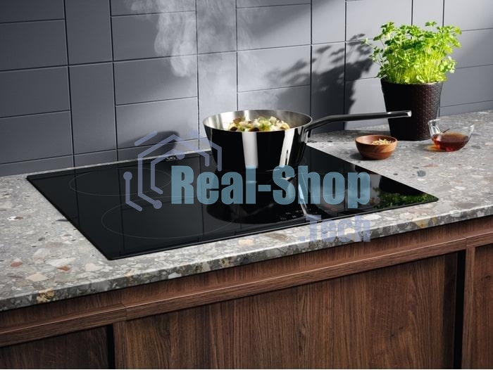 Индукционная варочная панель Electrolux CIR60430 на 4 конфорки, cтеклокерамика, мощность: 7350 Вт