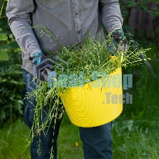 Ведро гибкое Сибртех сверхпрочное 14 л, желтый