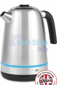 Чайник электрический BQ KT1725SW стальной/черный