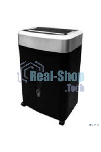 Шредер Office Kit S190 (2х2) черный (секр.P-7) фрагменты 7лист. 20лтр.