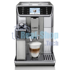 Кофемашина автоматическая DeLonghi ECAM650.55.MS серебристый, исп. кофе - зерновой/молотый, 2 л, 1450 Вт, 19 Бар.