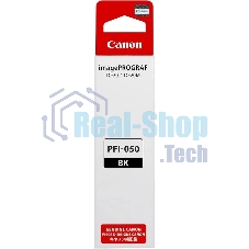 Картридж струйный Canon PFI-050BK 5698C001 черный (70мл) для Canon imagePROGRAF TC-20M