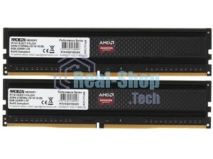 Оперативная память AMD Radeon R7, DDR4, 16Gb (1x16Gb), 2133MHz, CL15, DIMM, OEM