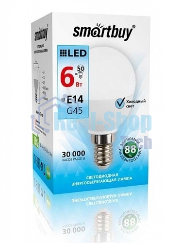 Светодиодная (LED) лампа Smartbuy-P45-05W/4000/E14