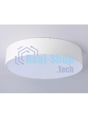 Потолочный светодиодный светильник Ambrella light FV5523 WH белый LED 35W 3000K D300*58 (Без ПДУ)