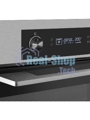Шкаф духовой электрический Maunfeld AEOH60102S, 60л, дверца с 3 стеклами, нержавеющая сталь