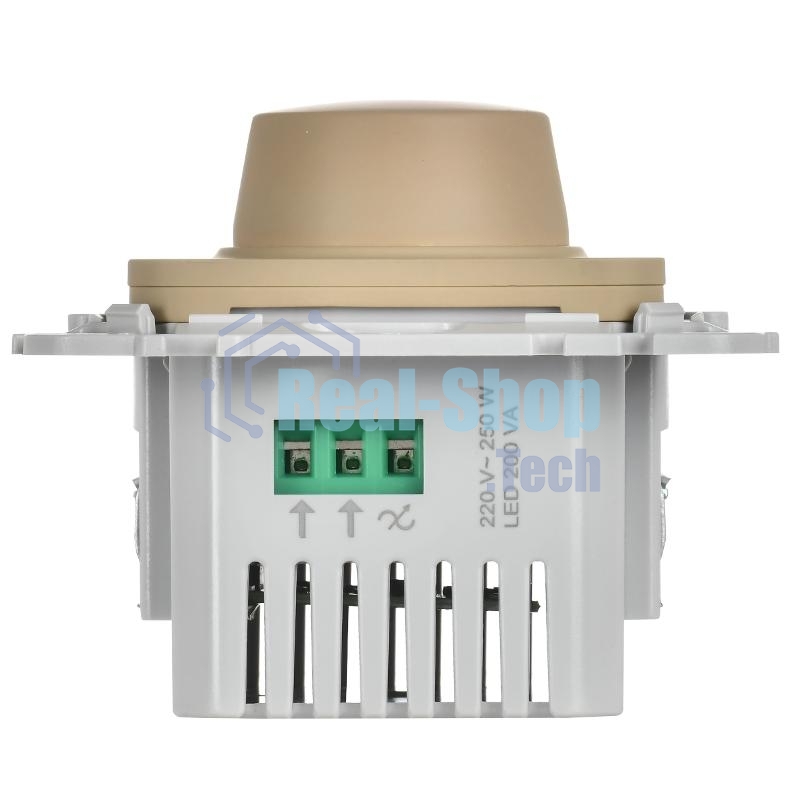 Светорегулятор проходной LED 250Вт СС16-5-1-ФлХ хаки FLITE