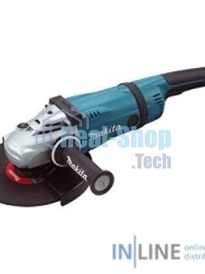 Шлифовальные машины Makita GA9040SF01 УШМ,ф230мм, 2600Вт,6600об\м,5.5кг,кор,суперфланец,плавный пуск,антивиб рукоятка