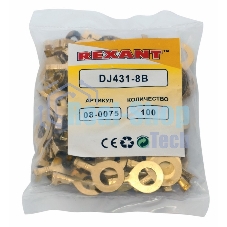 Наконечник кольцевой Rexant, ø8.2 мм, 1.5-1.5 мм² (НК 8-1,0-1,5)