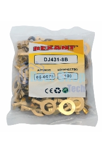 Наконечник кольцевой Rexant, ø8.2 мм, 1.5-1.5 мм² (НК 8-1,0-1,5)