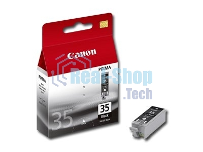 Картридж струйный Canon PGI-35Bk (1509B001) черный (9.30 мл, 200 стр.) для Canon PIXMA iP100, iP110