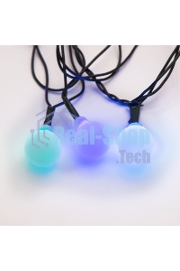 Гирлянда Neon-night Шарики Ø 18 мм, 5 м, темно-зеленый ПВХ, 30 диодов, цвет RGb