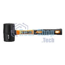 Киянка резиновая Sparta 680 г, черная резина, фибергласовая рукоятка