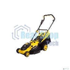 Газонокосилка ChampionEM4118 эл. Мощность 1800 Вт, Ширина среза 420 мм, Высота среза 25-75 мм, Объем травосборника 50 л, Вес 13 кг, Легкая, Удобная, Мощная, Производительная, Наличие разборной металлической рукоятки, Ручка регулировки высоты среза на корп