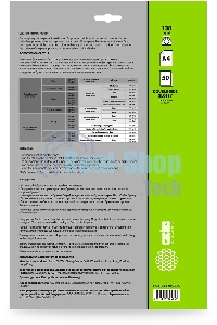 Фотобумага Cactus CS-GA413050DS A4/130г/м2/50л./белый глянцевое/глянцевое для струйной печати